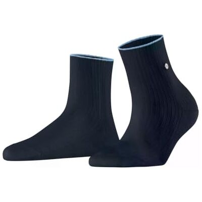 Burlington Lakeside Lace W Sso cotone tinta unita 1 paio, Calzini Donna, Blu Marine 6120, 36-41 Burlington Lakeside Lace W Sso cotone tinta unita 1 paio, Calzini Donna, Blu Marine 6120, 36-41