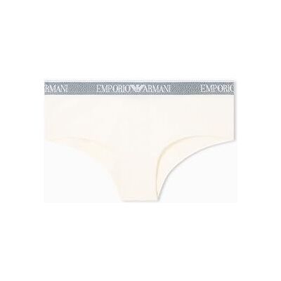Emporio Armani Mutandine da Donna Logoband Culotte Hipster, Bianco, S Emporio Armani Mutandine da Donna Logoband Culotte Hipster, Bianco, S