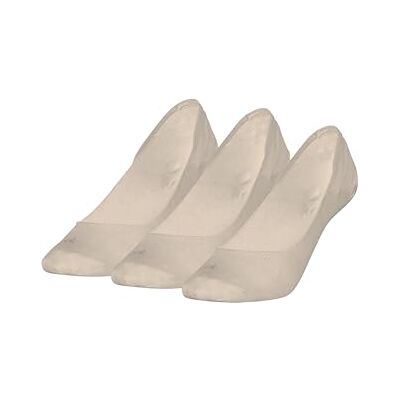 Calvin Klein CK WOMEN FOOTIE LC 3P, beige., 35-38 Calvin Klein CK WOMEN FOOTIE LC 3P, beige., 35-38