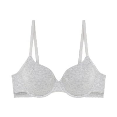 Passionata Charlotte T923 Reggiseno, Opaque, Grigio Melange, 1D Donna Passionata Charlotte T923 Reggiseno, Opaque, Grigio Melange, 1D Donna