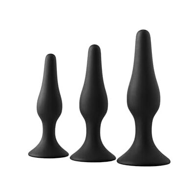 DREAM TOYS Fantasstic Anal Training Kit Black One Size DREAM TOYS Fantasstic Anal Training Kit Black One Size