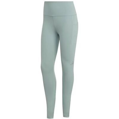 Adidas Femme ADI365 Climacool 3 Stripes Running Full Length Leggings, Wonder Sage, M Adidas Femme ADI365 Climacool 3 Stripes Running Full Length Leggings, Wonder Sage, M
