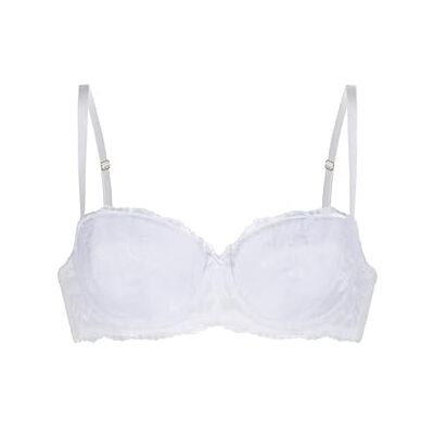 Dorina Perfect Lace Reggiseno Balconette con Ferretto – Coppe Leggermente Imbottite per Forma Naturale – Sollevamento Regolabile e Silhouette Adulatrice, Bianco Dorina Perfect Lace Reggiseno Balconette con Ferretto – Coppe Leggermente Imbottite per Forma Naturale – Sollevamento Regolabile e Silhouette Adulatrice, Bianco