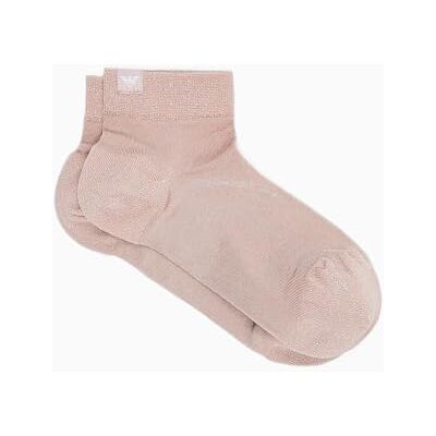 Emporio Armani CALZINI DONNA VISCOSA LUREX ROSA Taglia unica Emporio Armani CALZINI DONNA VISCOSA LUREX ROSA Taglia unica
