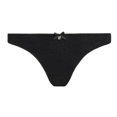 Lagerfeld Ikon Glitter Thong Intimo Bottm Donna (Pacco da 1) Lagerfeld Ikon Glitter Thong Intimo Bottm Donna (Pacco da 1)