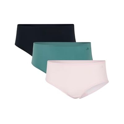 Adidas Hipster (3pk) -Sport Active Light Flex-Packaged Panties-Bequeme Unterwäsche Slip a Culotte, Assorted_, XXL Donna Adidas Hipster (3pk) -Sport Active Light Flex-Packaged Panties-Bequeme Unterwäsche Slip a Culotte, Assorted_, XXL Donna