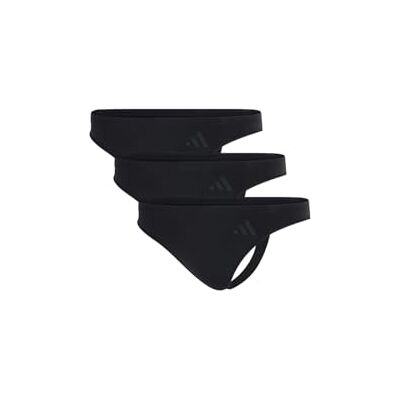 Adidas Low Rise Thong (3PK) – Sport Active Seamless – Panties – Biancheria Intima Comoda, 000 Nero, XL Adidas Low Rise Thong (3PK) – Sport Active Seamless – Panties – Biancheria Intima Comoda, 000 Nero, XL