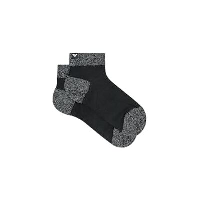 Emporio Armani CALZINI DONNA VISCOSA LUREX NEROTaglia unica Emporio Armani CALZINI DONNA VISCOSA LUREX NEROTaglia unica