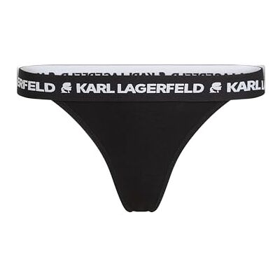 Lagerfeld Donna Logo Brazilian (3 Pack) Black M Lagerfeld Donna Logo Brazilian (3 Pack) Black M