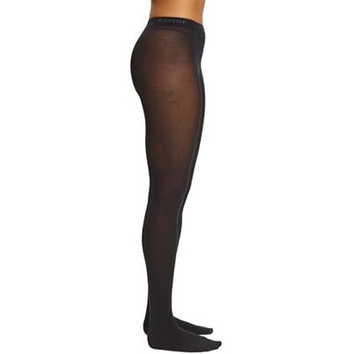 Esprit Cotton W Ti coprenti tinta unita 1 pezzo, Collant Donna, Nero Black 3000, 44-46 Esprit Cotton W Ti coprenti tinta unita 1 pezzo, Collant Donna, Nero Black 3000, 44-46