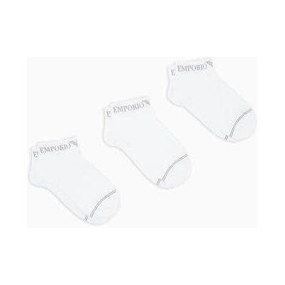Emporio Armani CAVIGLIA CALZINI DA DONNA EAGLE BIANCO TAGLIA UNICA Emporio Armani CAVIGLIA CALZINI DA DONNA EAGLE BIANCO TAGLIA UNICA