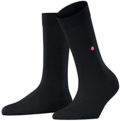 Burlington Lady W So cotone tinta unita 1 paire, Calzini Donna, Nero Black 3000, 36-41 Burlington Lady W So cotone tinta unita 1 paire, Calzini Donna, Nero Black 3000, 36-41