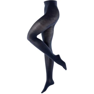 Burlington donna Rib Couture collant lana traspirante Burlington donna Rib Couture collant lana traspirante