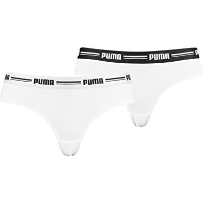 Puma Cotton Modal Brazilian Women's Underwear (2 Pack) Perizoma Mutandine Donna (Pacco da 2) Puma Cotton Modal Brazilian Women's Underwear (2 Pack) Perizoma Mutandine Donna (Pacco da 2)