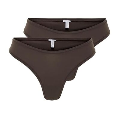 Only Onlpeachy Soft Thong 2-Pack Acc Onlpeachy Soft Thong 2-Pack Acc Donna (Pacco da 2) Only Onlpeachy Soft Thong 2-Pack Acc Onlpeachy Soft Thong 2-Pack Acc Donna (Pacco da 2)