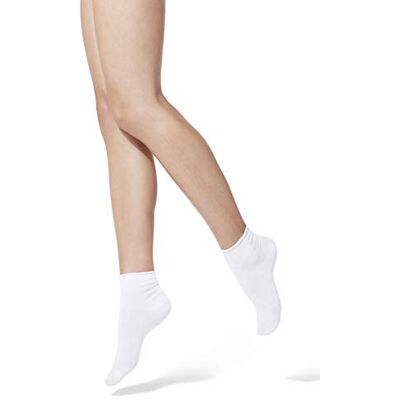 Golden Lady Calzino taglio al vivo. 6 paia Calzini sportivi, Donna, Bianco (Bianco 098A), One Size (Taglia produttore:Unica) Golden Lady Calzino taglio al vivo. 6 paia Calzini sportivi, Donna, Bianco (Bianco 098A), One Size (Taglia produttore:Unica)