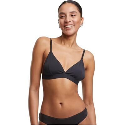 Urban Classics Reggiseno Basic da Donna, Senza Imbottitura, Confezione da 2, Reggiseno Non Imbottito con Spalline Regolabili, Comodo, Confezione da 2, Nero e Nero., S Urban Classics Reggiseno Basic da Donna, Senza Imbottitura, Confezione da 2, Reggiseno Non Imbottito con Spalline Regolabili, Comodo, Confezione da 2, Nero e Nero., S