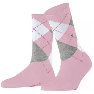 Burlington Rib Courtside W So cotone tinta unita 1 paio, Calzini Donna, Rosa Rose 8653, 36-41 Burlington Rib Courtside W So cotone tinta unita 1 paio, Calzini Donna, Rosa Rose 8653, 36-41