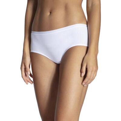 Calida Natural Comfort, Slip Donna, Bianco (Weiss 001), 46 (Taglia Produttore: Small) Calida Natural Comfort, Slip Donna, Bianco (Weiss 001), 46 (Taglia Produttore: Small)