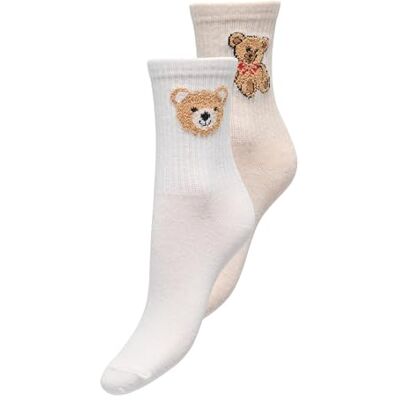 Only Onlteddy Chenille 2-pack Sock Acc Onlteddy Calzini in ciniglia, 2 pezzi Donna (Pacco da 2) Only Onlteddy Chenille 2-pack Sock Acc Onlteddy Calzini in ciniglia, 2 pezzi Donna (Pacco da 2)