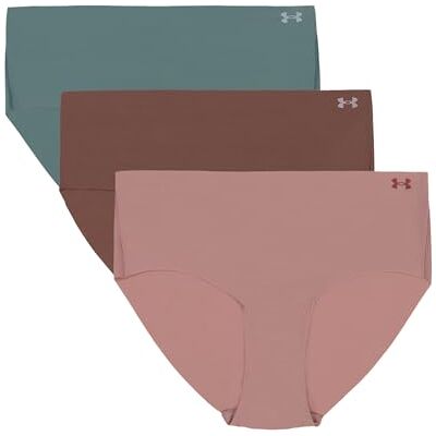 Under Armour Confezione da 3 Slip Hipster da Donna Pure Stretch – Invisibili, Senza Cuciture, Non Lascia segni, Ultraleggeri, Comfort Tutto Il Giorno Under Armour Confezione da 3 Slip Hipster da Donna Pure Stretch – Invisibili, Senza Cuciture, Non Lascia segni, Ultraleggeri, Comfort Tutto Il Giorno