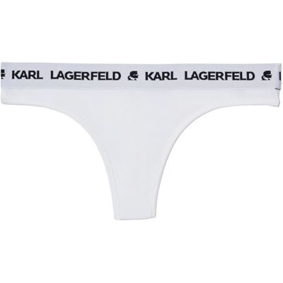 Lagerfeld Donna Logo Thong Bianco S Lagerfeld Donna Logo Thong Bianco S