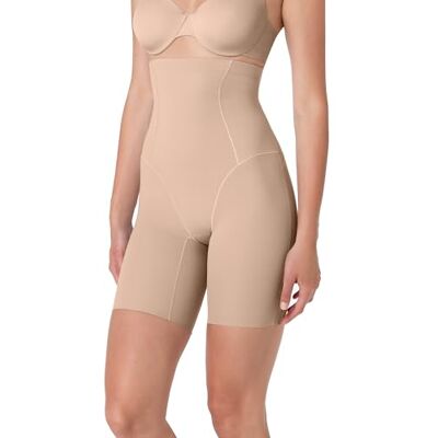Lovable Guaina Modellante a Pantaloncino Gamba Lunga Pancera Vita Alta Shapewear Contenitivo Pancia Piatta Invisibile Sculpt Shaping Donna, Nudo Chiaro, M Lovable Guaina Modellante a Pantaloncino Gamba Lunga Pancera Vita Alta Shapewear Contenitivo Pancia Piatta Invisibile Sculpt Shaping Donna, Nudo Chiaro, M