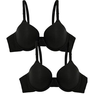 Fruit of the Loom Smooth Cotton T-Shirt Bra Ultra-Soft, Flexible, And Invisible Under Tees Reggiseno a t-Shirt Donna (Pacco da 1) Fruit of the Loom Smooth Cotton T-Shirt Bra Ultra-Soft, Flexible, And Invisible Under Tees Reggiseno a t-Shirt Donna (Pacco da 1)