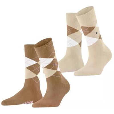 Burlington Everyday Argyle Donna Calze in morbido cotone pettinato Burlington Everyday Argyle Donna Calze in morbido cotone pettinato