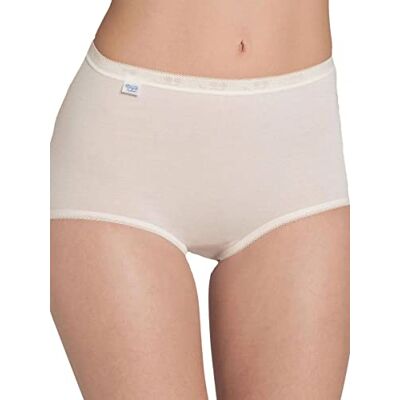 Sloggi Basic+ Maxi, Slip Donna, Beige (Vanille), 50 Sloggi Basic+ Maxi, Slip Donna, Beige (Vanille), 50