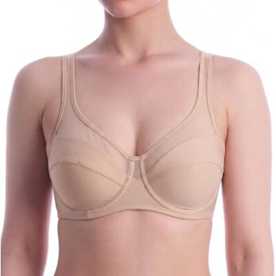DIM. Donna Reggiseno Classico generoso x1 Sostegno Perfetto per Seni generosi Microfibra Elasticizzata Retro a U e Spalline Larghe Look Moderno e Comfort DIM. Donna Reggiseno Classico generoso x1 Sostegno Perfetto per Seni generosi Microfibra Elasticizzata Retro a U e Spalline Larghe Look Moderno e Comfort