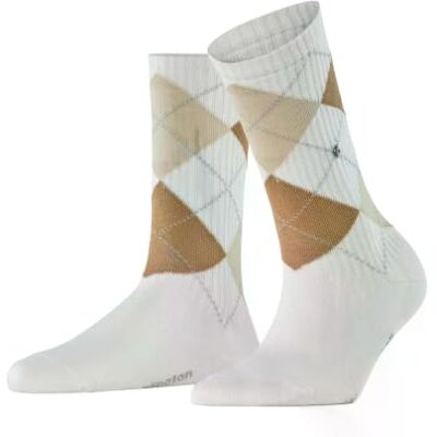 Burlington Rib Courtside W So cotone tinta unita 1 paire, Calzini Donna, Bianco Off-White 2040, 36-41 Burlington Rib Courtside W So cotone tinta unita 1 paire, Calzini Donna, Bianco Off-White 2040, 36-41