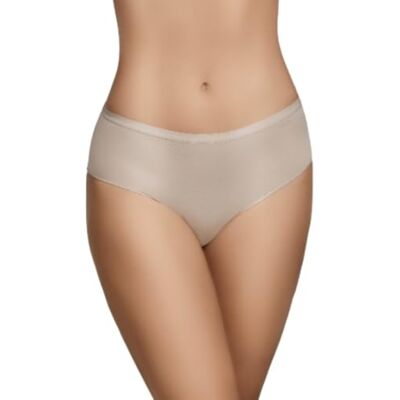 Selene Confezione da 2 Mutandine 401 Bikini Stile Intimo da Donna (Confezione da 2), Beige, L Selene Confezione da 2 Mutandine 401 Bikini Stile Intimo da Donna (Confezione da 2), Beige, L