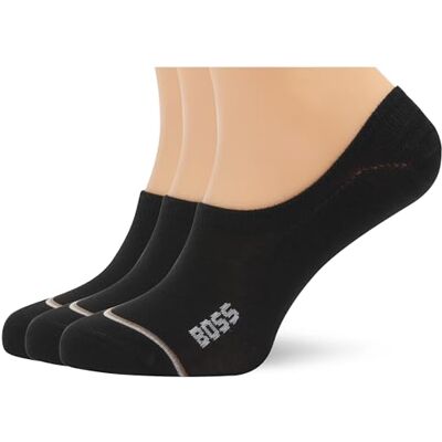Boss Calzini alla caviglia da donna, Nero 001., 3-5 Boss Calzini alla caviglia da donna, Nero 001., 3-5