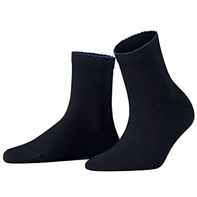 Burlington Chelsea W Sso cotone bassi fantasia 1 paire, Calzini corti Donna, Blu Marine 6120, 36-41 Burlington Chelsea W Sso cotone bassi fantasia 1 paire, Calzini corti Donna, Blu Marine 6120, 36-41