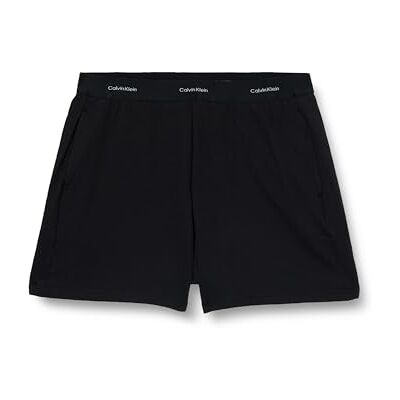 Calvin Klein Donna Pantalone Pigiama Short Corto, Nero (Black), L Calvin Klein Donna Pantalone Pigiama Short Corto, Nero (Black), L