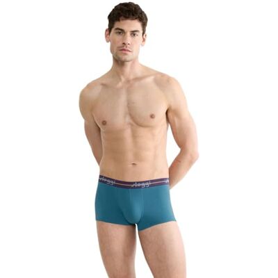 Sloggi Women's Men Start Hipster C2P Box Briefs, Turchese-Dark Combination, 8 (Confezione da 2), Turchese – Dark Combination, 8 Sloggi Women's Men Start Hipster C2P Box Briefs, Turchese-Dark Combination, 8 (Confezione da 2), Turchese – Dark Combination, 8