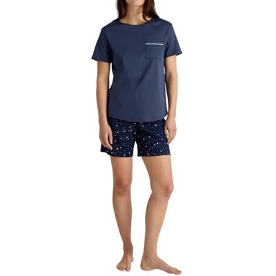 Calida Sweet Dreams Set di Pigiama, Peacoat Blue, 44-46 Donna Calida Sweet Dreams Set di Pigiama, Peacoat Blue, 44-46 Donna