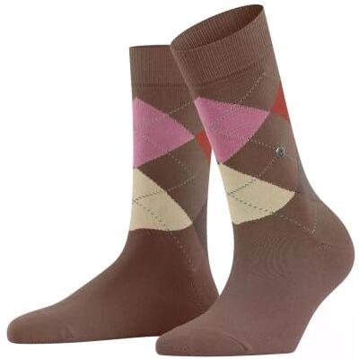 Burlington Queen W So cotone fantasia 1 paio, Calzini Donna, Marrone Walnut 5022, 36-41 Burlington Queen W So cotone fantasia 1 paio, Calzini Donna, Marrone Walnut 5022, 36-41