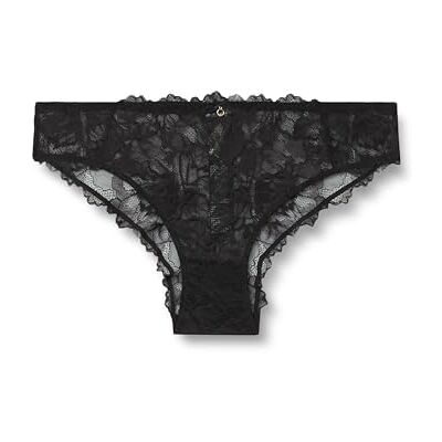 Emporio Armani Slip da Donna, Motivo Floreale, Taglia XL, Floreale Nero, XL Emporio Armani Slip da Donna, Motivo Floreale, Taglia XL, Floreale Nero, XL