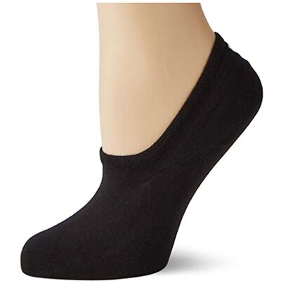 Tommy Hilfiger Footie, Calzini Donna, Nero, 35-38 Tommy Hilfiger Footie, Calzini Donna, Nero, 35-38