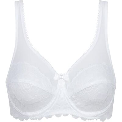 DIM. Donna Reggiseno Essentiel Generoso x1 Con ferretto Sostegno confortevole Pizzo e tulle trasparente DIM. Donna Reggiseno Essentiel Generoso x1 Con ferretto Sostegno confortevole Pizzo e tulle trasparente