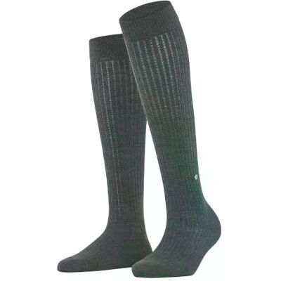 Burlington donna Loom calzini lunghi lana cotone traspirante Burlington donna Loom calzini lunghi lana cotone traspirante