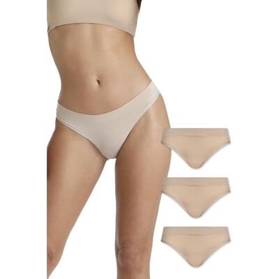 Lovable Mutande Slip Midi in Modal Ultrasoft, Confezione da 3 Pezzi Lovable Mutande Slip Midi in Modal Ultrasoft, Confezione da 3 Pezzi