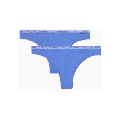 Emporio Armani Confezione da 2 Slip brasiliani da Donna, con lapislazzuli e lapislazzuli, L, Lapislazzuli/lapislazz, L Emporio Armani Confezione da 2 Slip brasiliani da Donna, con lapislazzuli e lapislazzuli, L, Lapislazzuli/lapislazz, L