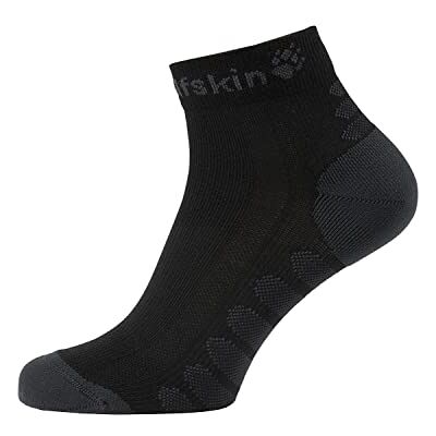Jack Wolfskin Multifunction Low Cut Calzini Unisex, Unisex Adulto, Calzini unisex., , Nero, 35-37 Jack Wolfskin Multifunction Low Cut Calzini Unisex, Unisex Adulto, Calzini unisex., , Nero, 35-37