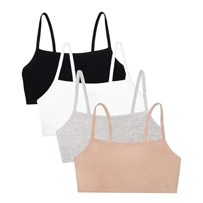 Fruit of the Loom Reggiseno Sport in Cotone con Spalline Sottili per Donna - Reggiseno Sport Fruit of the Loom Reggiseno Sport in Cotone con Spalline Sottili per Donna - Reggiseno Sport