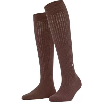 Burlington donna Loom calzini lunghi lana cotone traspirante Burlington donna Loom calzini lunghi lana cotone traspirante