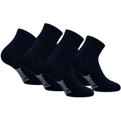 Lonsdale 6 Paia Calzini Corti Uomo Donna Calzini Sportivi Quarter Lunghezza Sopra la Caviglia Cotone Traspirante Lonsdale 6 Paia Calzini Corti Uomo Donna Calzini Sportivi Quarter Lunghezza Sopra la Caviglia Cotone Traspirante