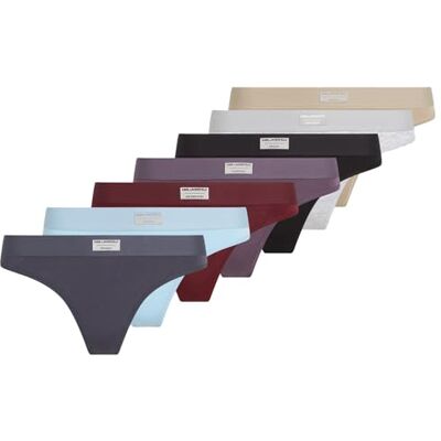 Lagerfeld Donna Day Of The Week Thong (7 Pack) Giorni della settimana/W M Lagerfeld Donna Day Of The Week Thong (7 Pack) Giorni della settimana/W M